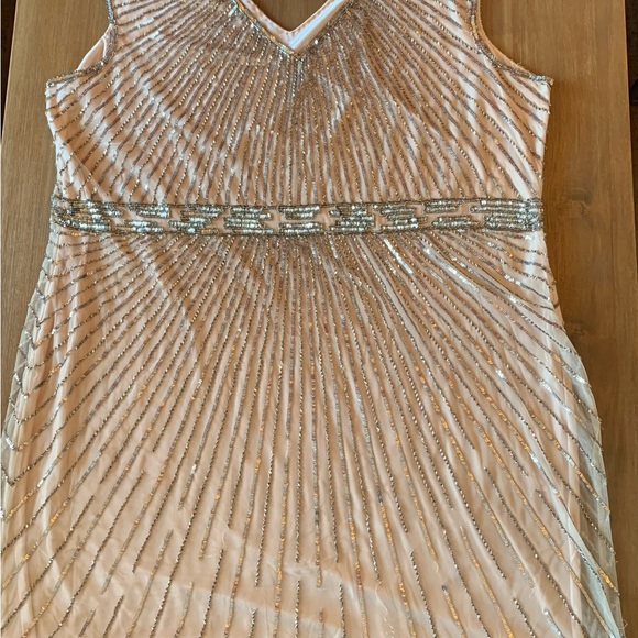 Gorgeous Jkara Pink Sparkly Cocktail Dress - Picture 3 of 14